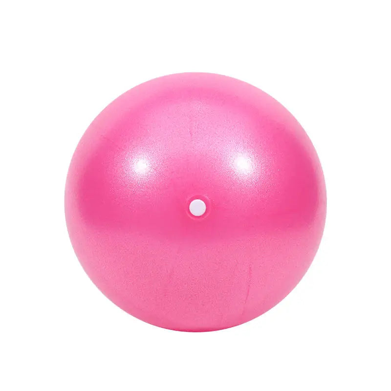 Matte Explosion Proof Mini Yoga Ball 25cm Pilates Ball Inflatable Gymnastics Ball Fitness Balls Gym Fitness Tools Peaceful Pleasures Health and Wellness pink