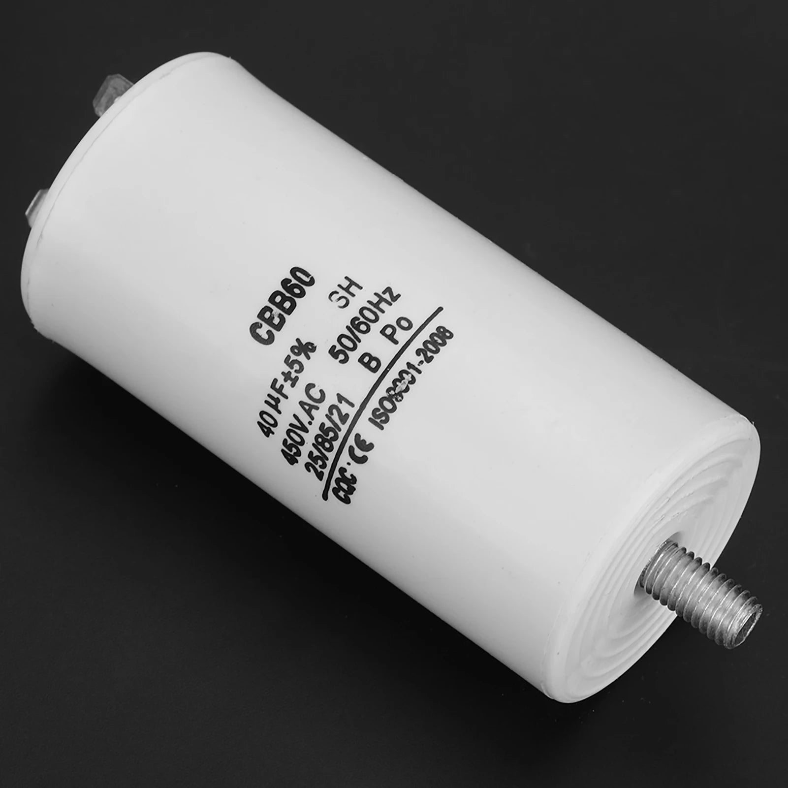 Pump Capacitor Capacitor CBB60 450V 40uf Capacitor For Washing Machine 50/60Hz Peaceful Pleasures Health and Wellness