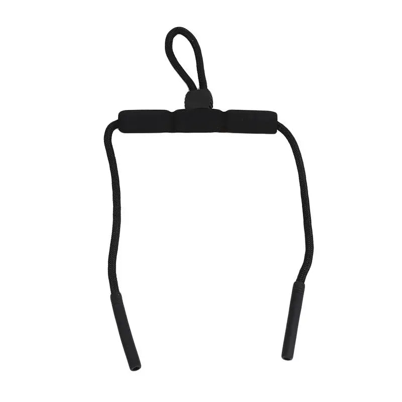 Adjustable Floating Glasses Strap Anti-Slip Glasse Retainer for Swimming Diving Water Sports Sunglasses Holder Lanyard Accessory Peaceful Pleasures Health and Wellness Black 1Pc