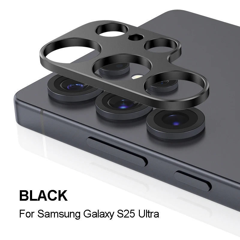 Mobile Phone Camera Protective Film For Samsung Galaxy S25 ultra Case S24ultra Accessories S25 Plus For Samsung S24 Case Peaceful Pleasures Health and Wellness Black for S25ultra