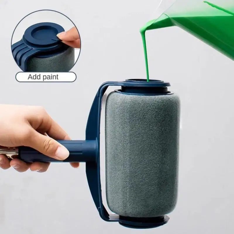 1Pc Walls Ceilings Floors Paint Roller Brush Handheld Paint Roller Cleaning Paint Roller Tool For Painting Room Peaceful Pleasures Health and Wellness