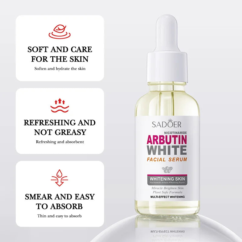 3-Pack Arbutin Brightening Firming Face Serum – 30ml Each