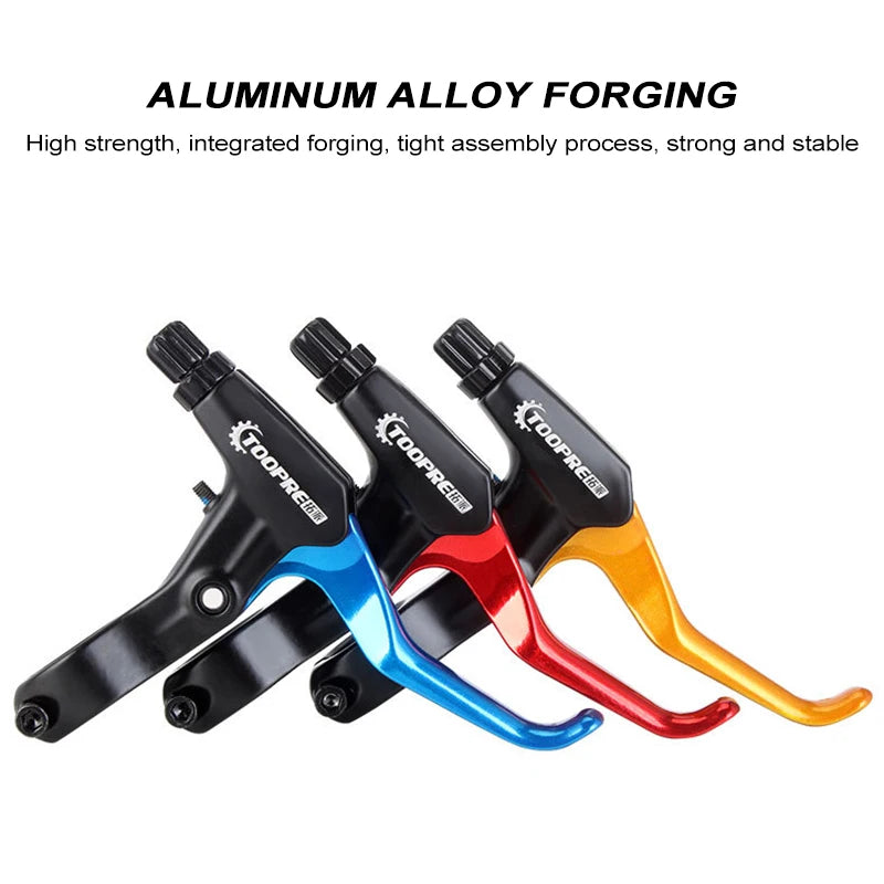 Aluminum Alloy Bicycle Brake Levers Lightweight And Convenient For Mountain Bike Road Bike Folding Bicycle Peaceful Pleasures Health and Wellness