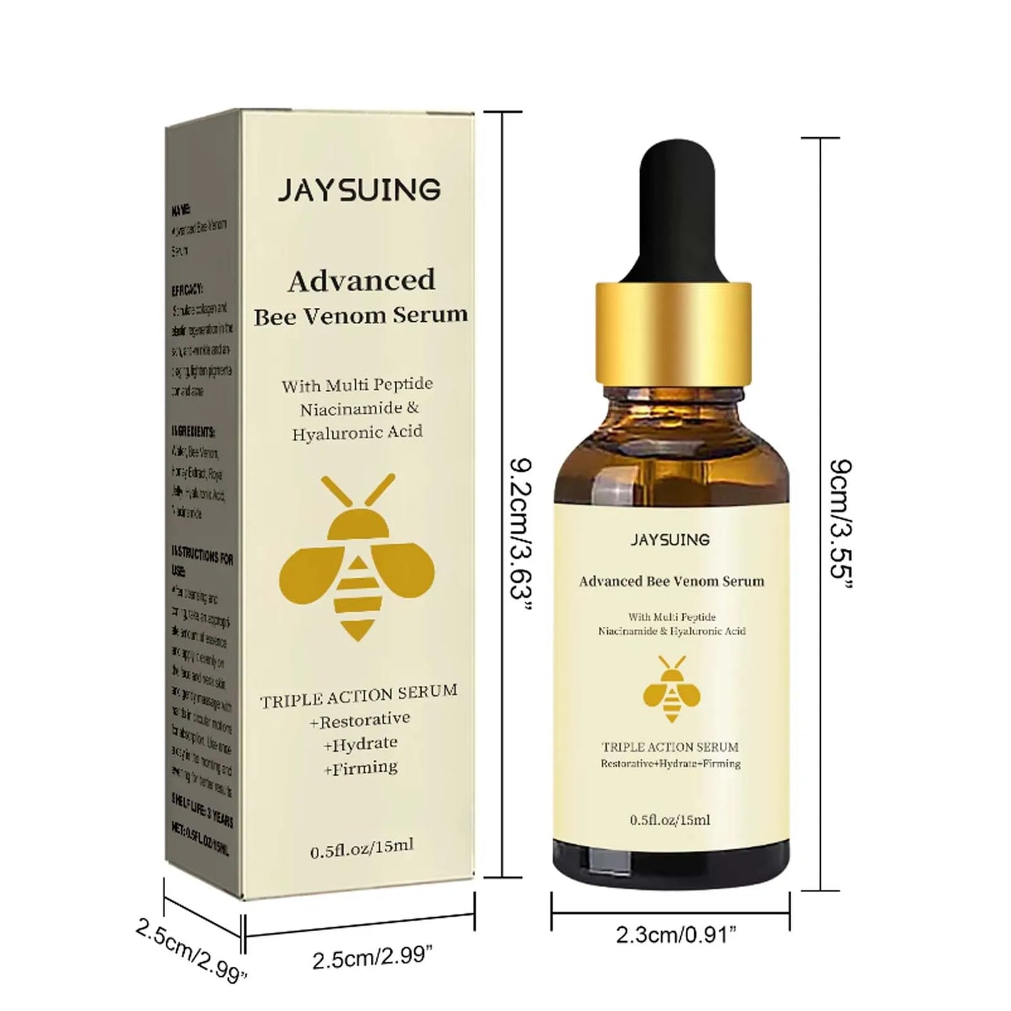 Bee Venom Anti-Aging Firming Serum – Wrinkles & Dark Spots
