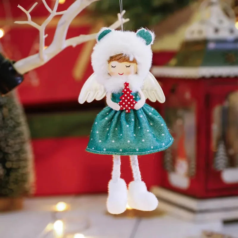 Angel Girl Christmas Tree Ornament – Cute Xmas Pendant Gift