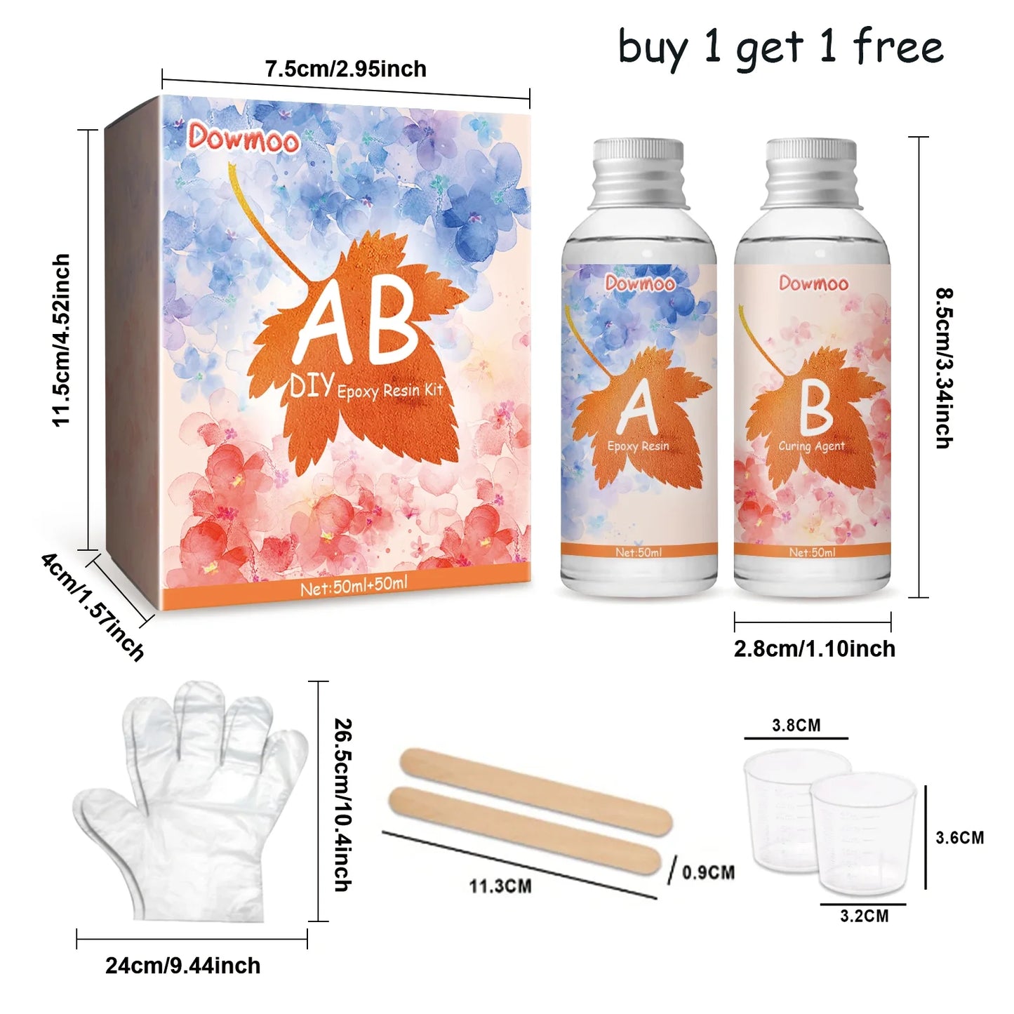 Crystal AB Epoxy Resin Adhesive | High Transparency Fast Curing DIY
