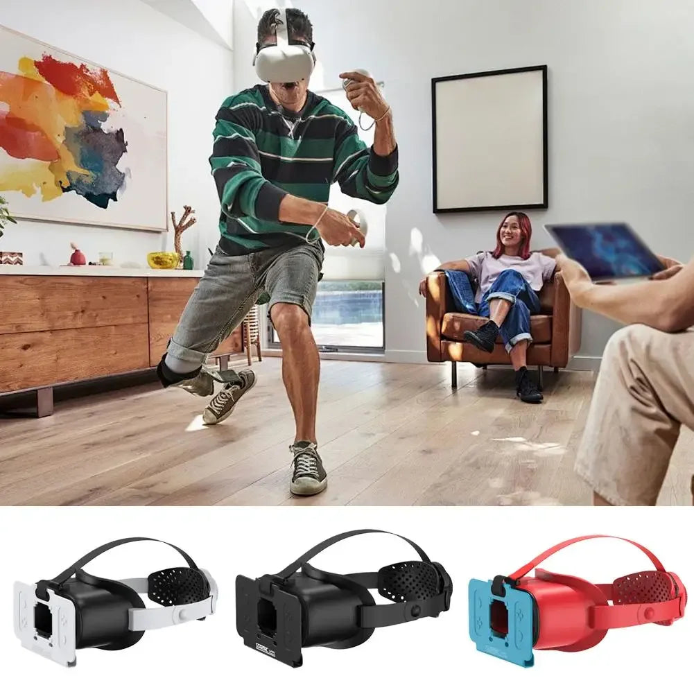 For Switch2 game console 3D HD VR glasses Virtual Reality Movies Switch Game Adjustable Headband Expansion Upgrade Accessories Peaceful Pleasures Health and Wellness