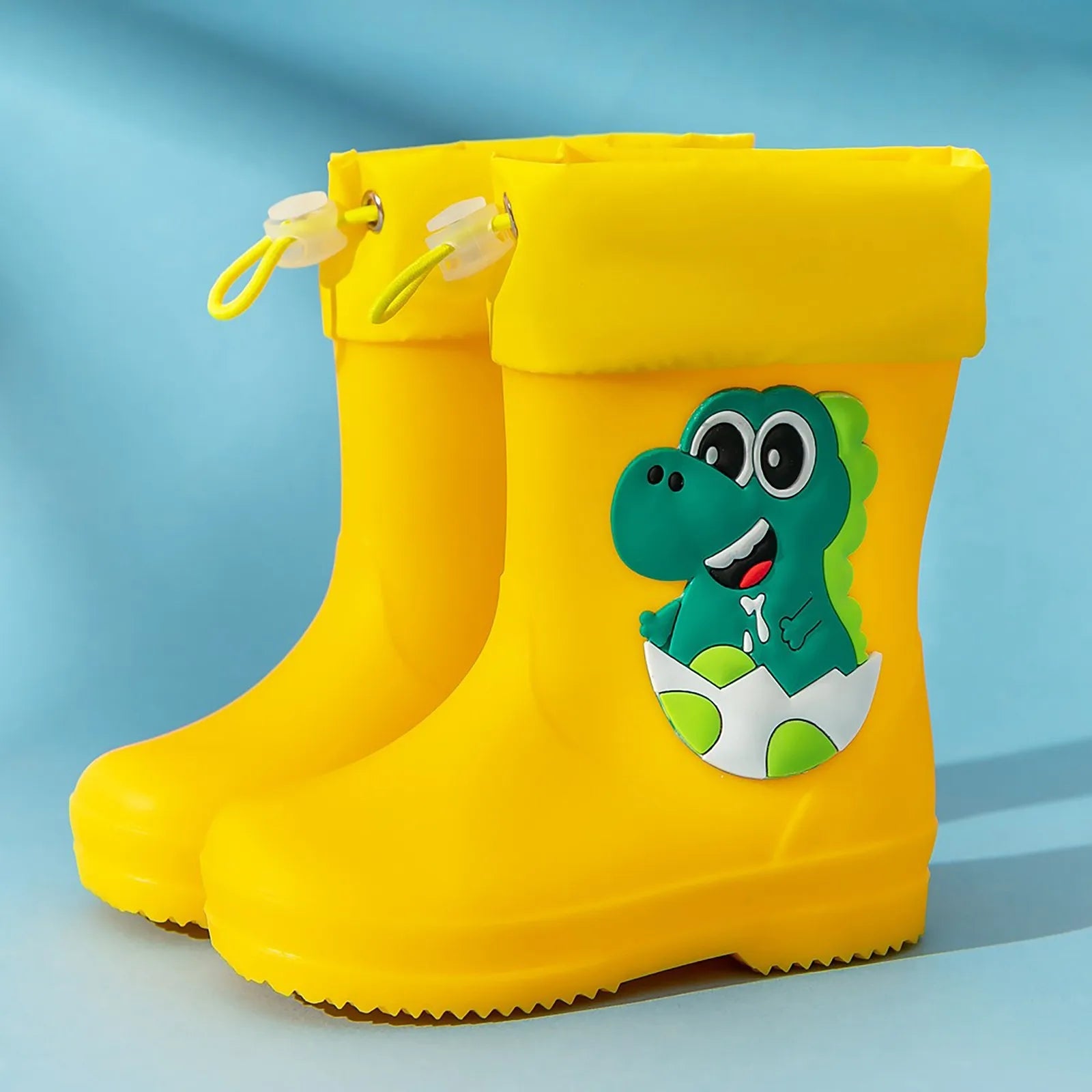 Kids Girl Boy Rain Boots Waterproof Toddler Rainboots Children's Shoes Rubber Boots Kids Baby Cartoon Dinosaur Water Shoes Boots Peaceful Pleasures Health and Wellness