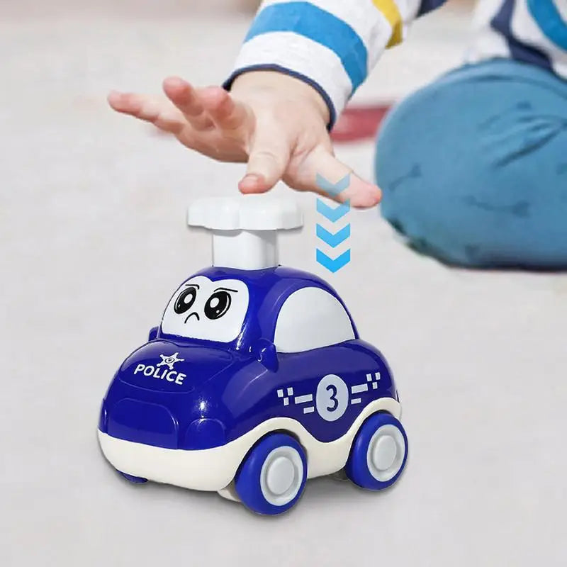 Baby Car Toy Inertia Cartoon Animal Engineering Vehicle Press Go Cartoon Truck Toys Pull Back Cars Toys for 1 2 3 Year Boys Gift Peaceful Pleasures Health and Wellness