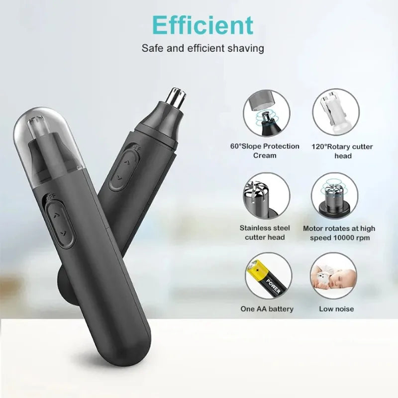 High-quality Long-life Electric, Multi-functional Men's and Women's Beauty Nose Professional Ear Nose Hair Cleaning Trimmer Peaceful Pleasures Health and Wellness