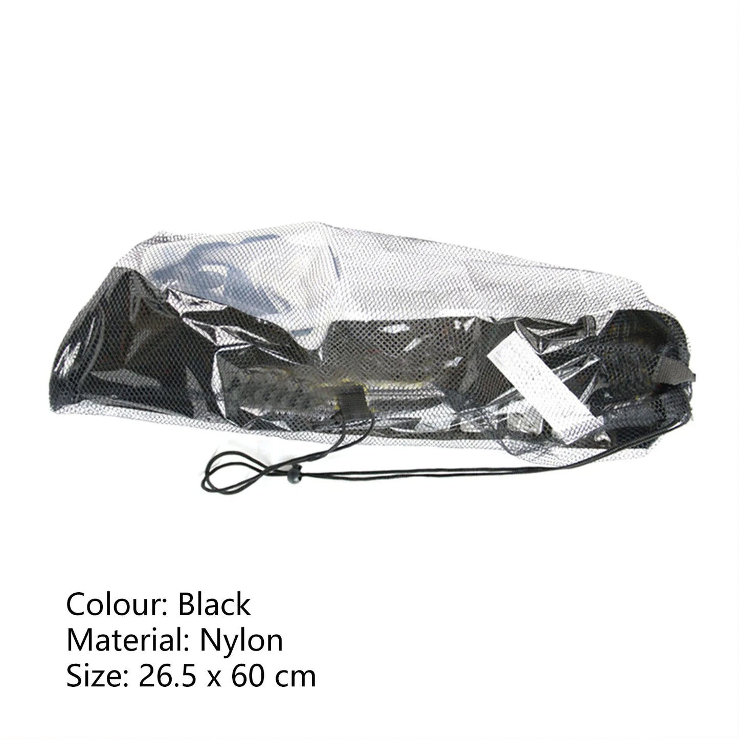 Diving Drawstring Mesh Bag Diving Net Bag with Secure Drawstring Closure for Sports Equipment Gym Beach Peaceful Pleasures Health and Wellness