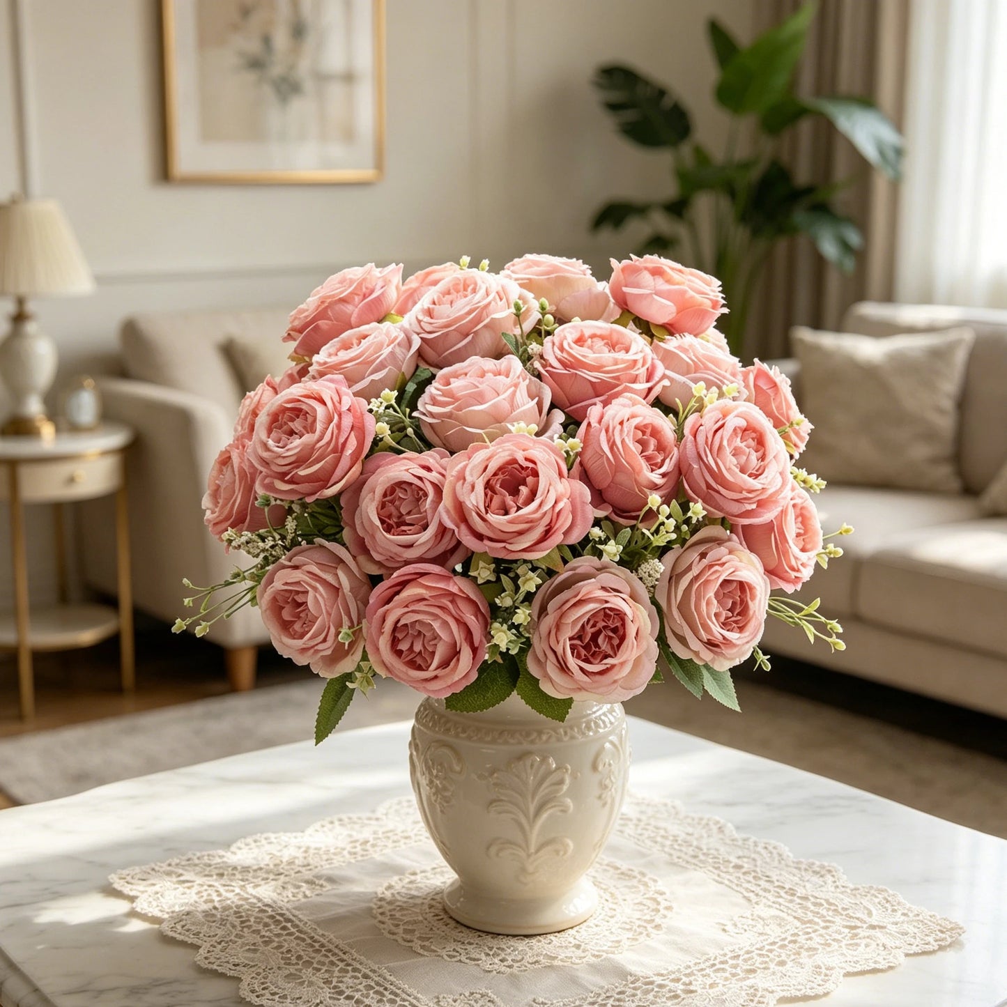 Artificial Silk Peony Flowers | Wedding, Party & Home Décor