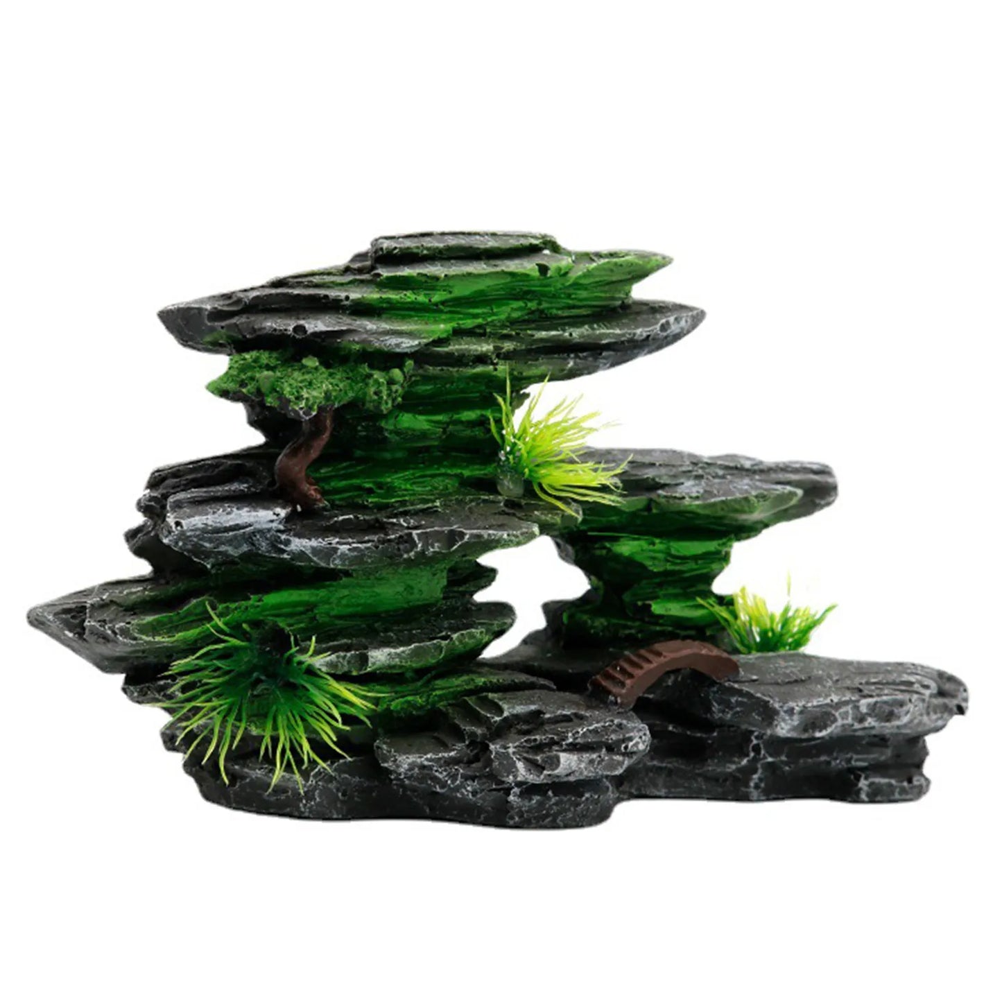 Aquarium Barrel Cave Resin Ornament | Fish Tank Décor