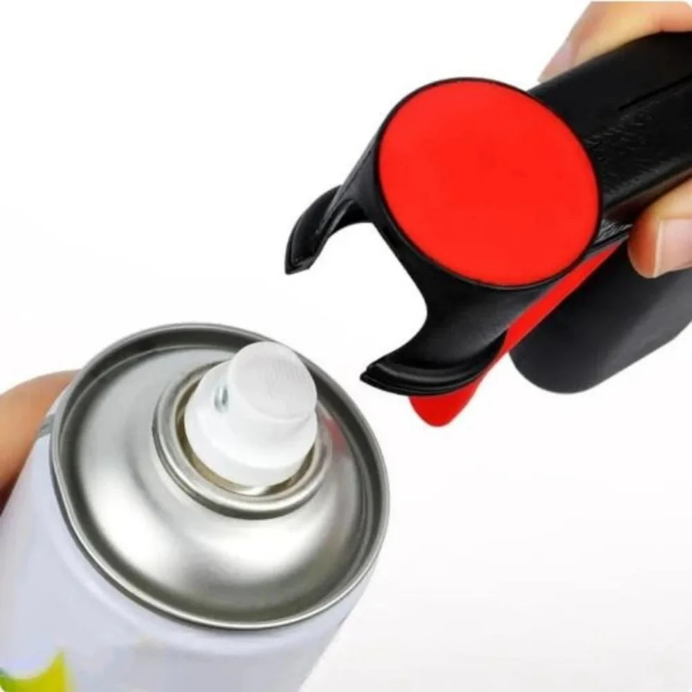 Portable Spray Paint Can Handle – Universal Aerosol Spray Gun