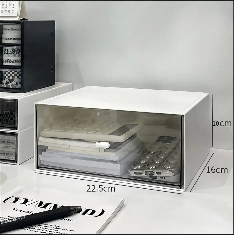 Stackable Drawer Organizer Boxes Space Saving Stackable Drawer Units for Bedroom Dorm Closet Kitchen Peaceful Pleasures Health and Wellness B