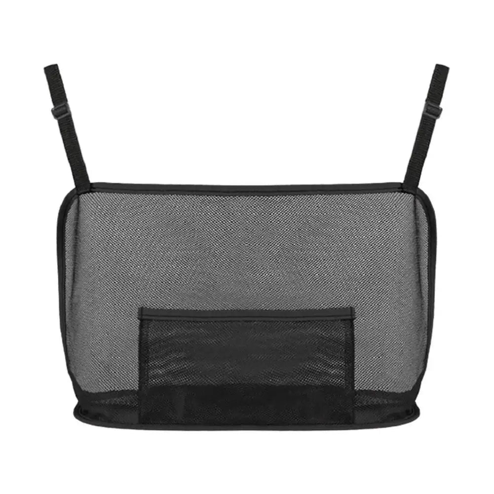 Large Capacity Car Seat Net Pocket Handbag Purse Holder Mesh Back Pouch Between Seats Storage Bag Organizer Car Accessories Peaceful Pleasures Health and Wellness