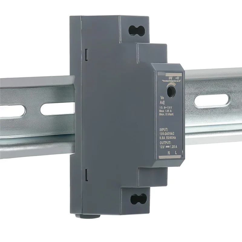 Y51A-HDR 15W Ultrathin Switching Power Supply 12V DIN Rail Mounting Transformer For Home Or Industrial Automation Peaceful Pleasures Health and Wellness