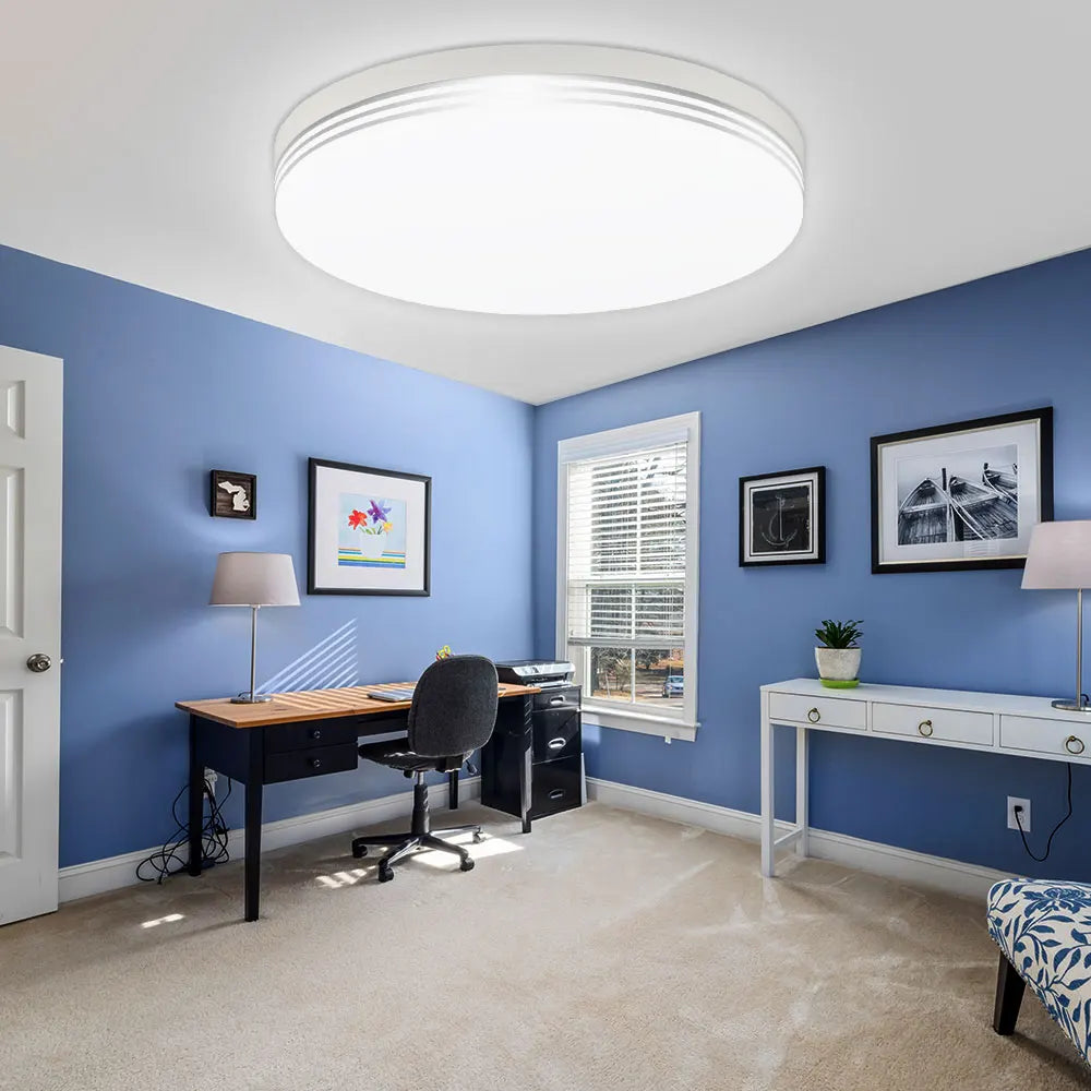 Ultra Thin LED Ceiling Light | Modern Flush Mount Panel Lamp