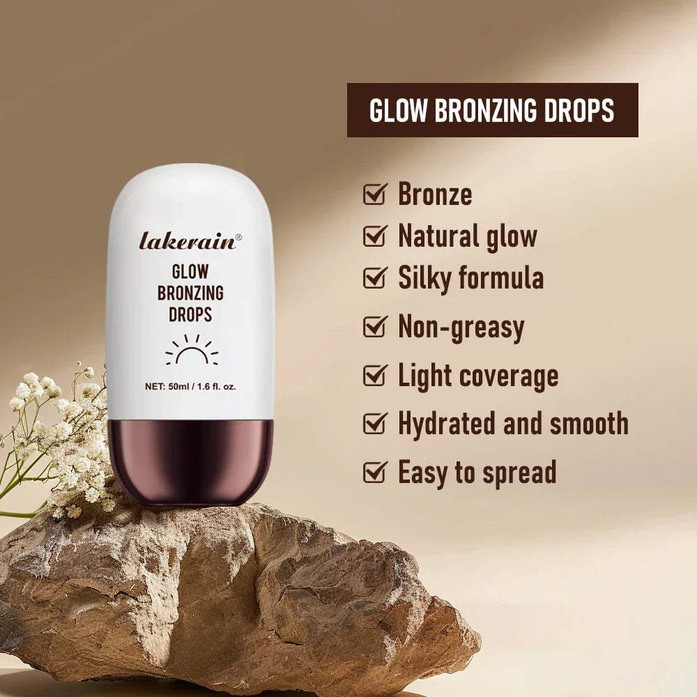 Illuminating Bronzing Drops – Liquid Bronzer, Sun-Kissed Glow 50ml