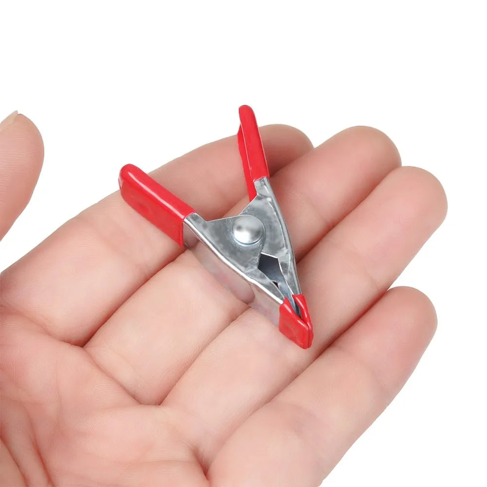 2 4 Metal A-shaped Spring Clip Multi-purpose Woodworking Electrician