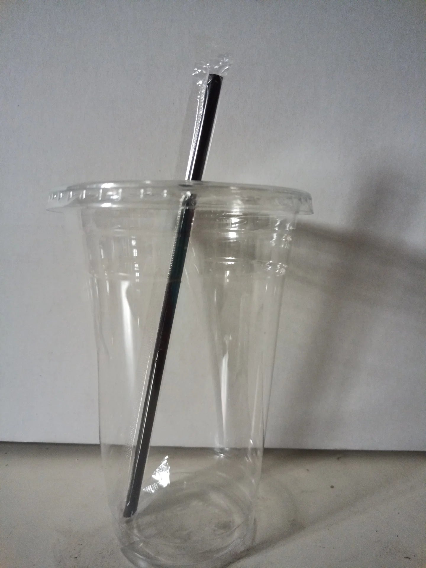 100Set 16/20/24 oz Plastic Iced Coffee Cups with Flat Lids and Straws Disposable Clear Cup BPA Free Cup for Party or Cofee Shop Peaceful Pleasures Health and Wellness 20OZ 100pcs
