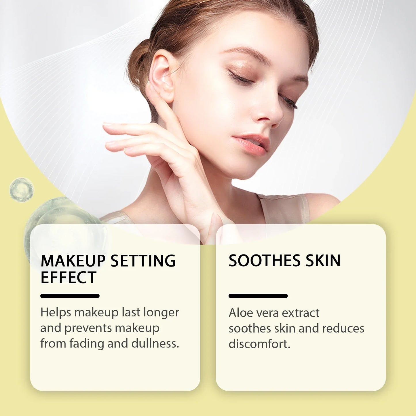 Hyaluronic Acid Makeup Setting Spray – Hydrating & Waterproof 100ml