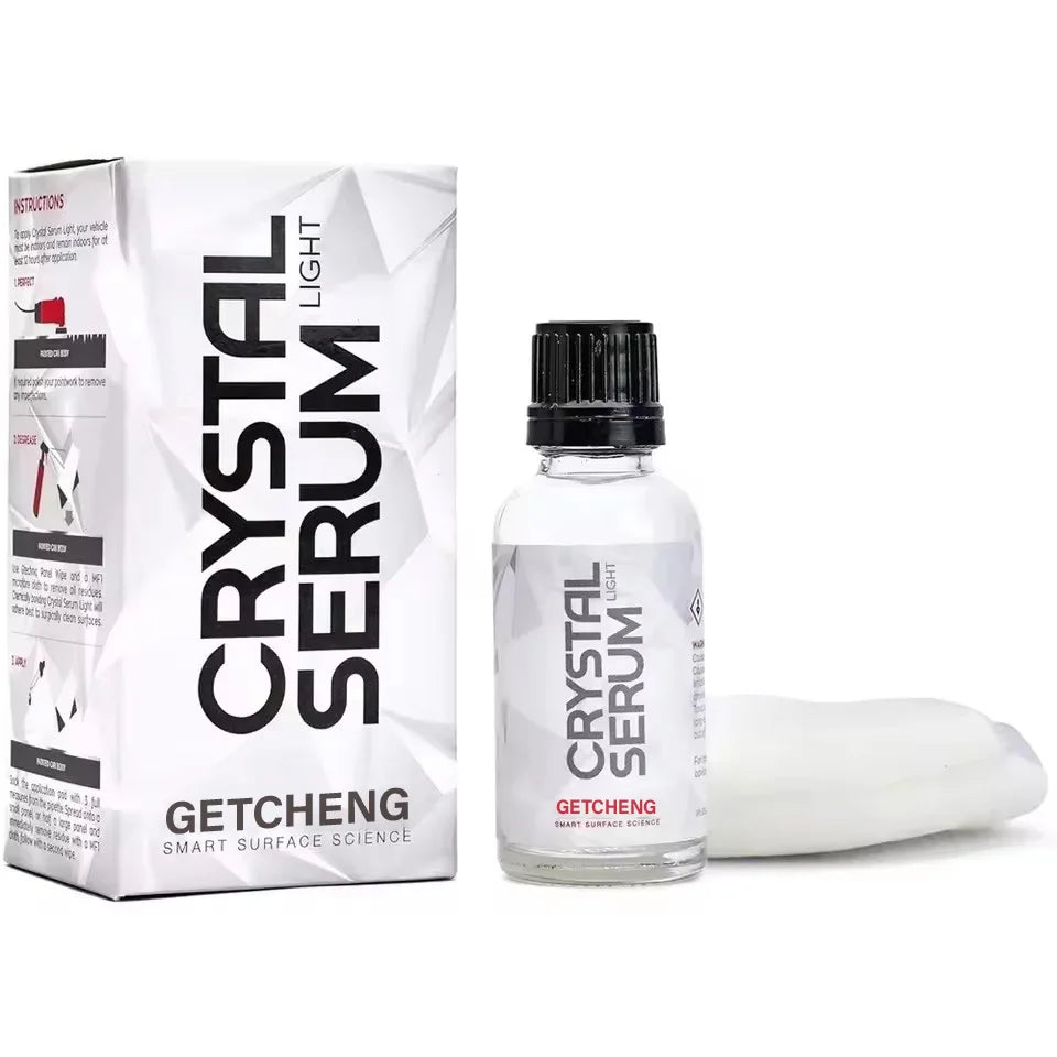 Crystal Serum Light Ceramic Coating for Cars Protect Car Paintwork High Shine Easy To Apply 50ml 5 Years Durability Peaceful Pleasures Health and Wellness 50ML