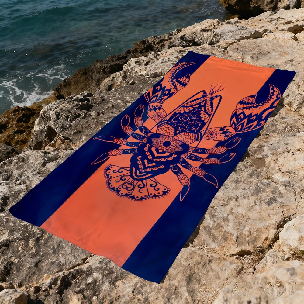 Quick-Dry Beach Towel – Soft Pool, Travel & Gym Towel Quick-Dry Beach Towel Peaceful Pleasures Health and Wellness
