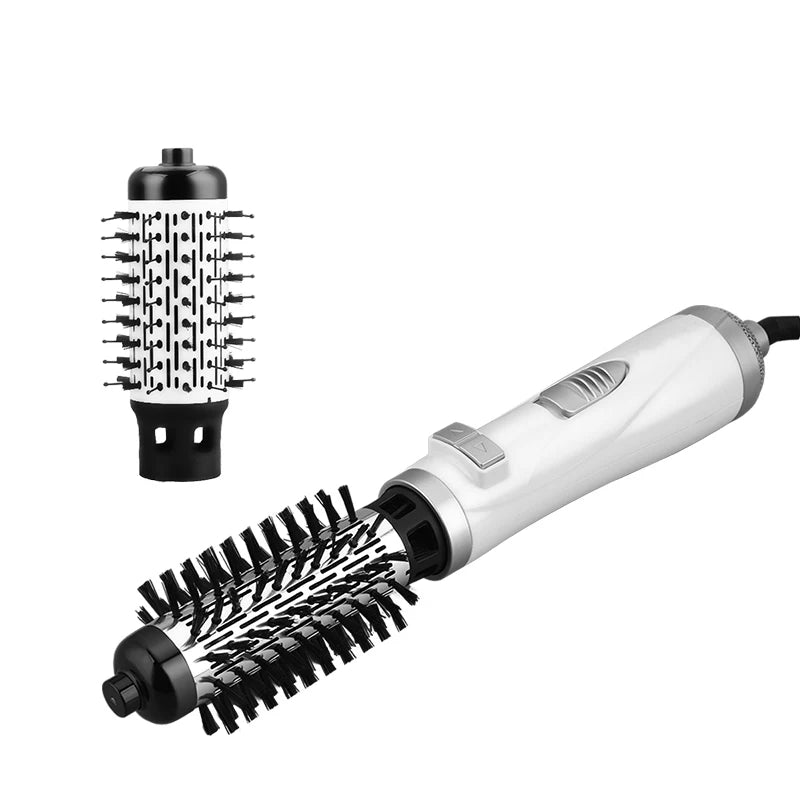3 in 1 Round Rotating Volumizer Styler Rotating Hair Brush Automatic Rotating Styler Ionic Hair Brush hot air Dryer Peaceful Pleasures Health and Wellness