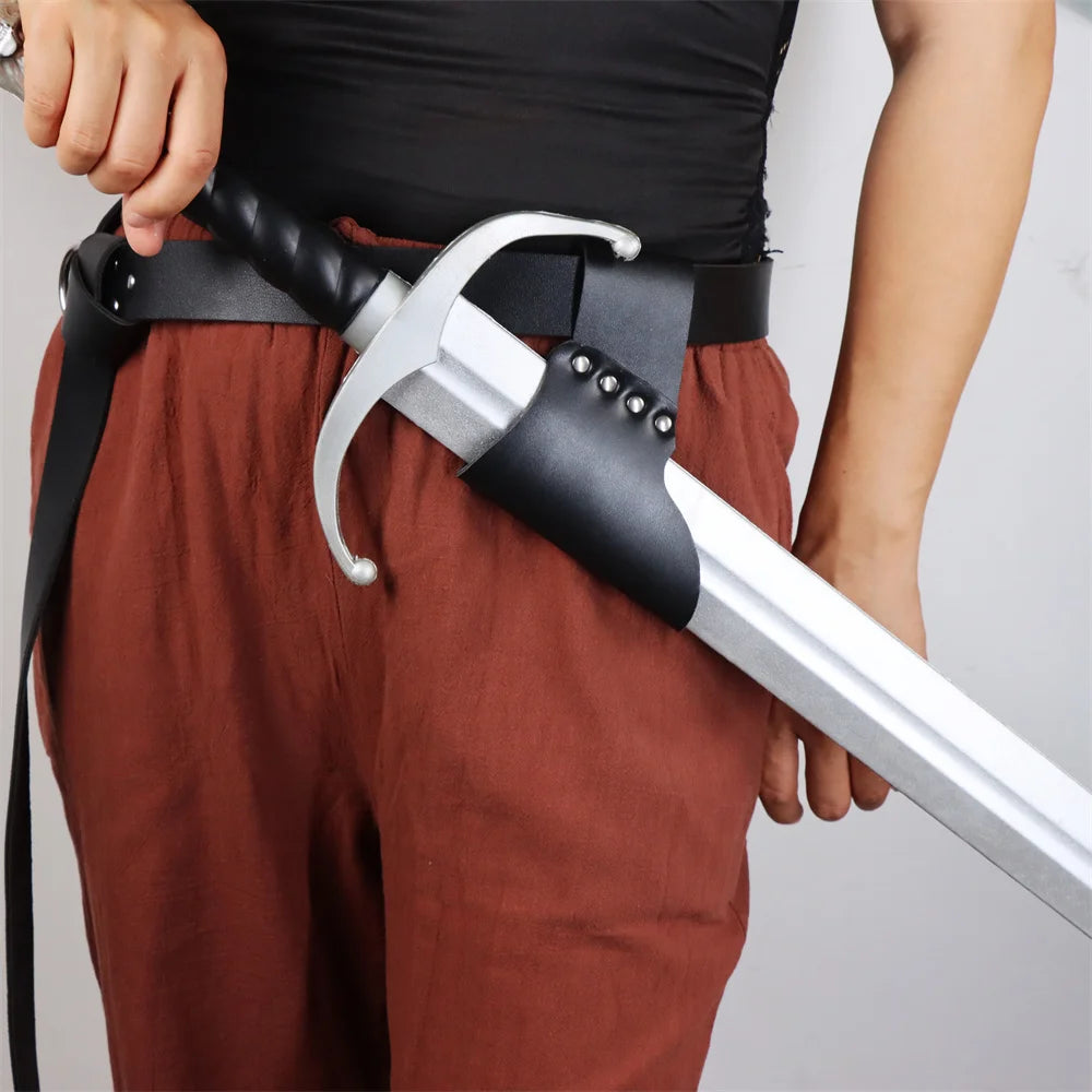 Medieval Leather Scabbard Renaissance Viking Knight Halloween Cosplay
