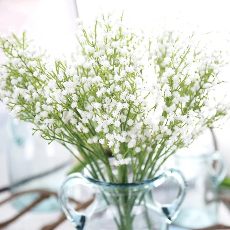 White Gypsophila Artificial Flowers – Wedding & Home Decor