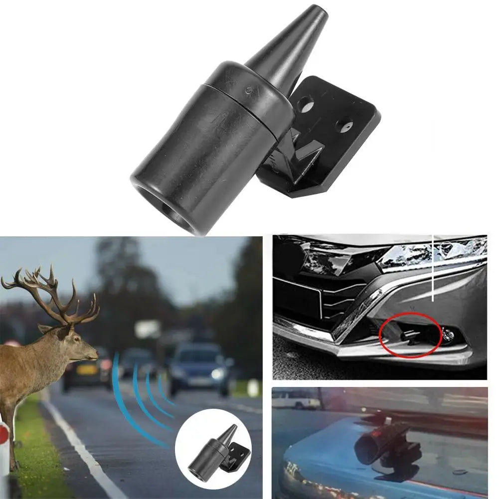 Ultrasonic Car Deer Whistle Animal Repeller Auto Safety Animal Repeller Alerts Automobile Wind-driven Deer Repeller Tools Peaceful Pleasures Health and Wellness
