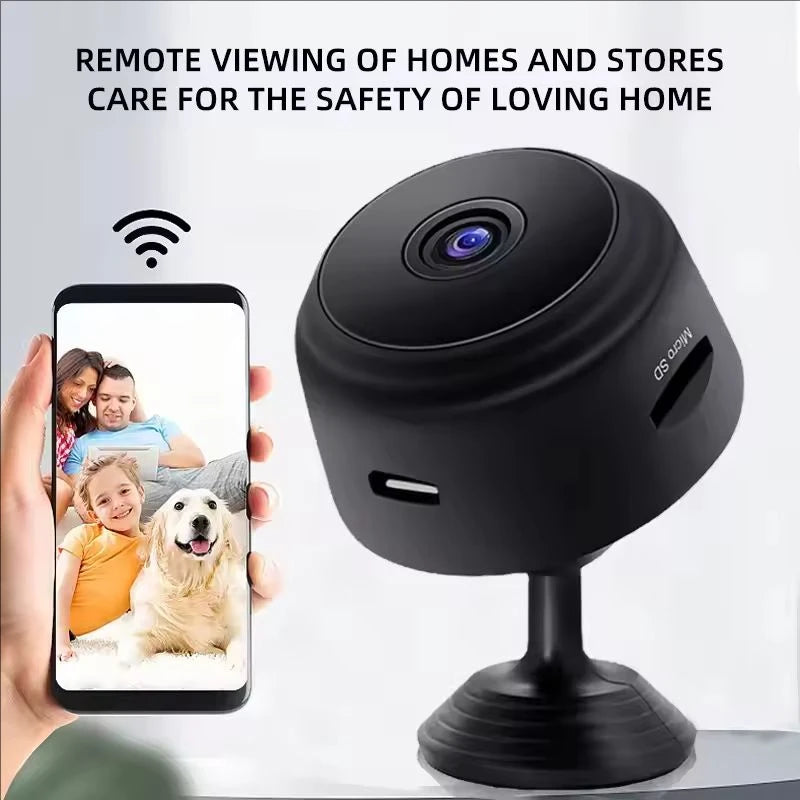 A9 Mini WiFi Camera 1080P HD Portable Night Vision Recorder Smart Home Security Monitoring Tiny Wireless Cam with Magnet Peaceful Pleasures Health and Wellness