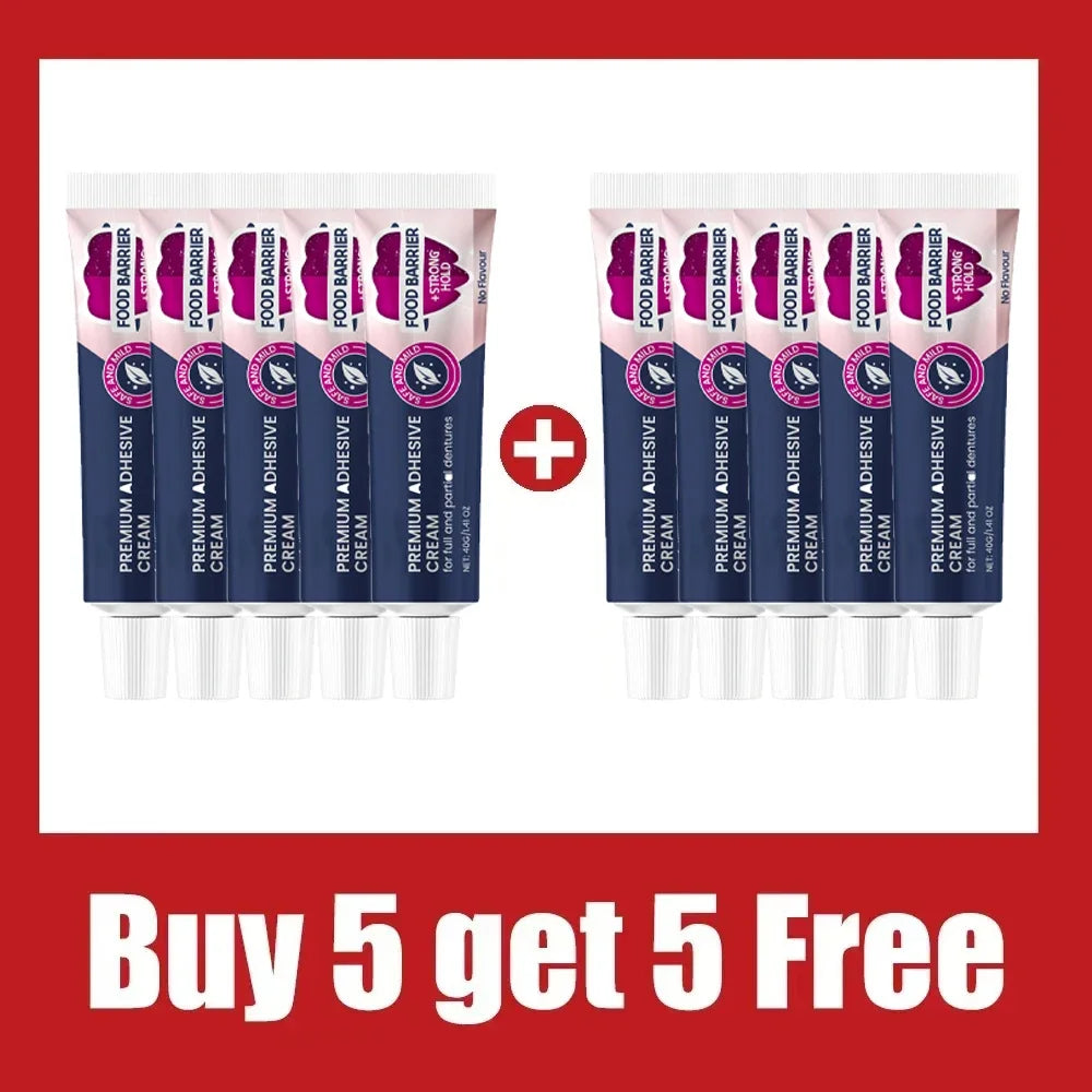 Denture Adhesive Silicone Cushion Reline Kit – Secure Fit