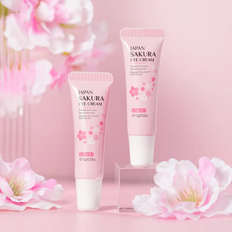 SAKURA 5-Piece Facial Skincare Set – Eye Cream, Mask & More