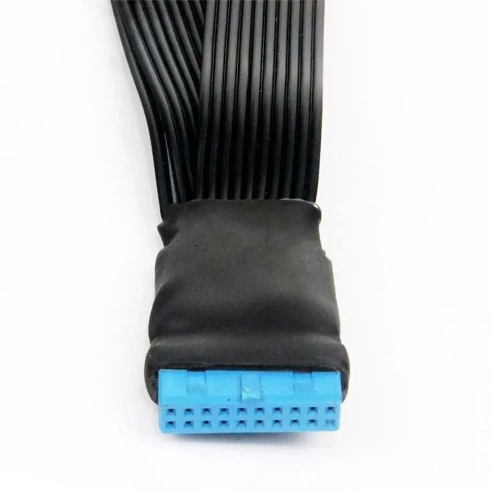Mini 1 to 2 Adapter Cable for Motherboard 19 Pin/20Pin Splitter Cable Extension Cable Mainboard Cable Internal Extension Header Peaceful Pleasures Health and Wellness