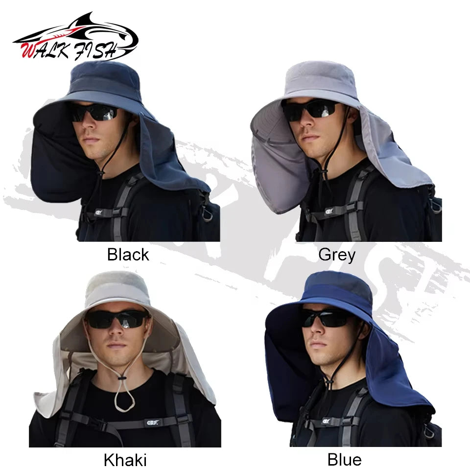 Summer Fishing Cap with UV Protection & Waterproof Mesh Peaceful Pleasures Health and Wellness