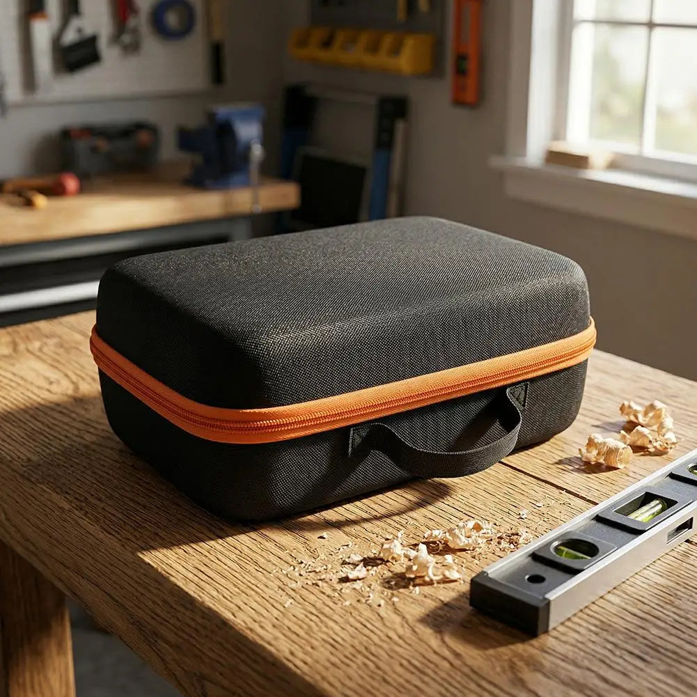 Waterproof Storage Bag Wear-resistant Power Tool Organizer Oxford Cloth EVA Multi-functional Tool Bag forCar Repair Outdoor Tool Peaceful Pleasures Health and Wellness