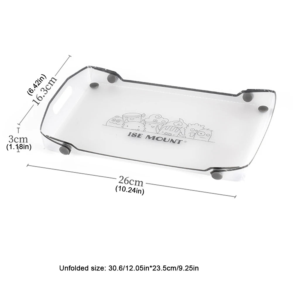 Portable Foldable Mini Camping Table Ultralight Outdoor Camping Table Tray Folding Tableware Hiking Equipment Cooking Supplies Peaceful Pleasures Health and Wellness tray
