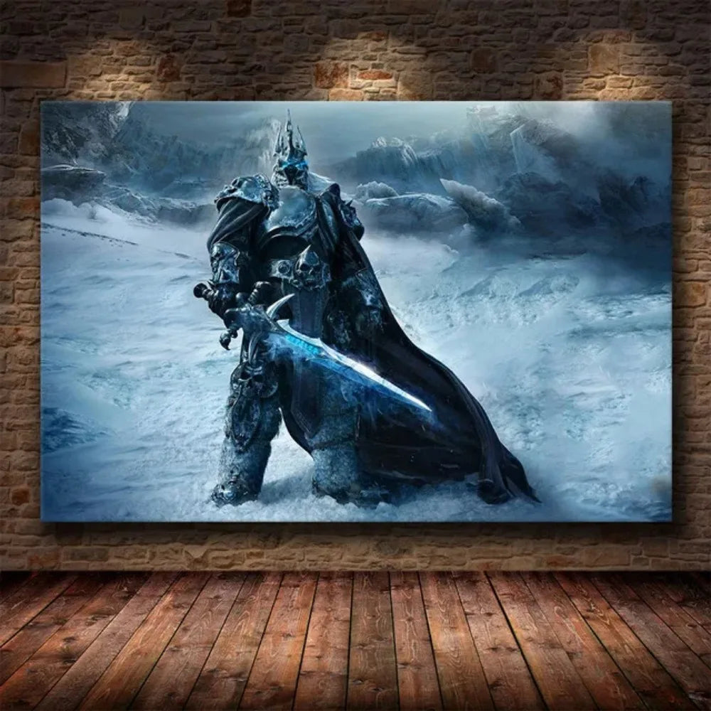 World of Warcraft HD Canvas Wall Art Poster | Unframed Print