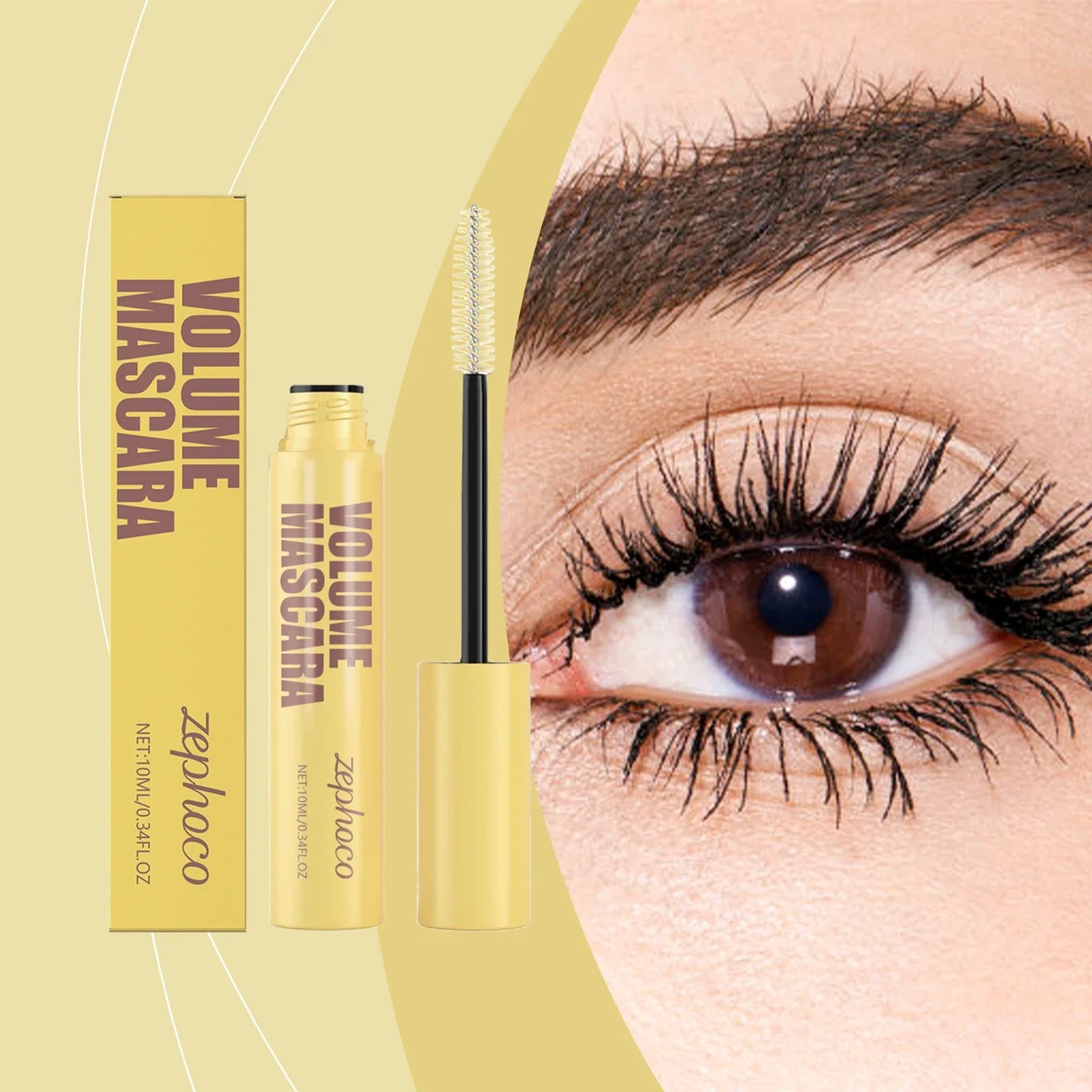 Zephoco Volume Mascara – Lengthening, Curling & Waterproof