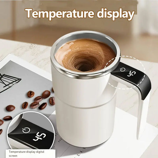 USB charging automatic coffee cup - Portable smart mixing cup, creating perfect hot drinks anytime and anywhere Peaceful Pleasures Health and Wellness