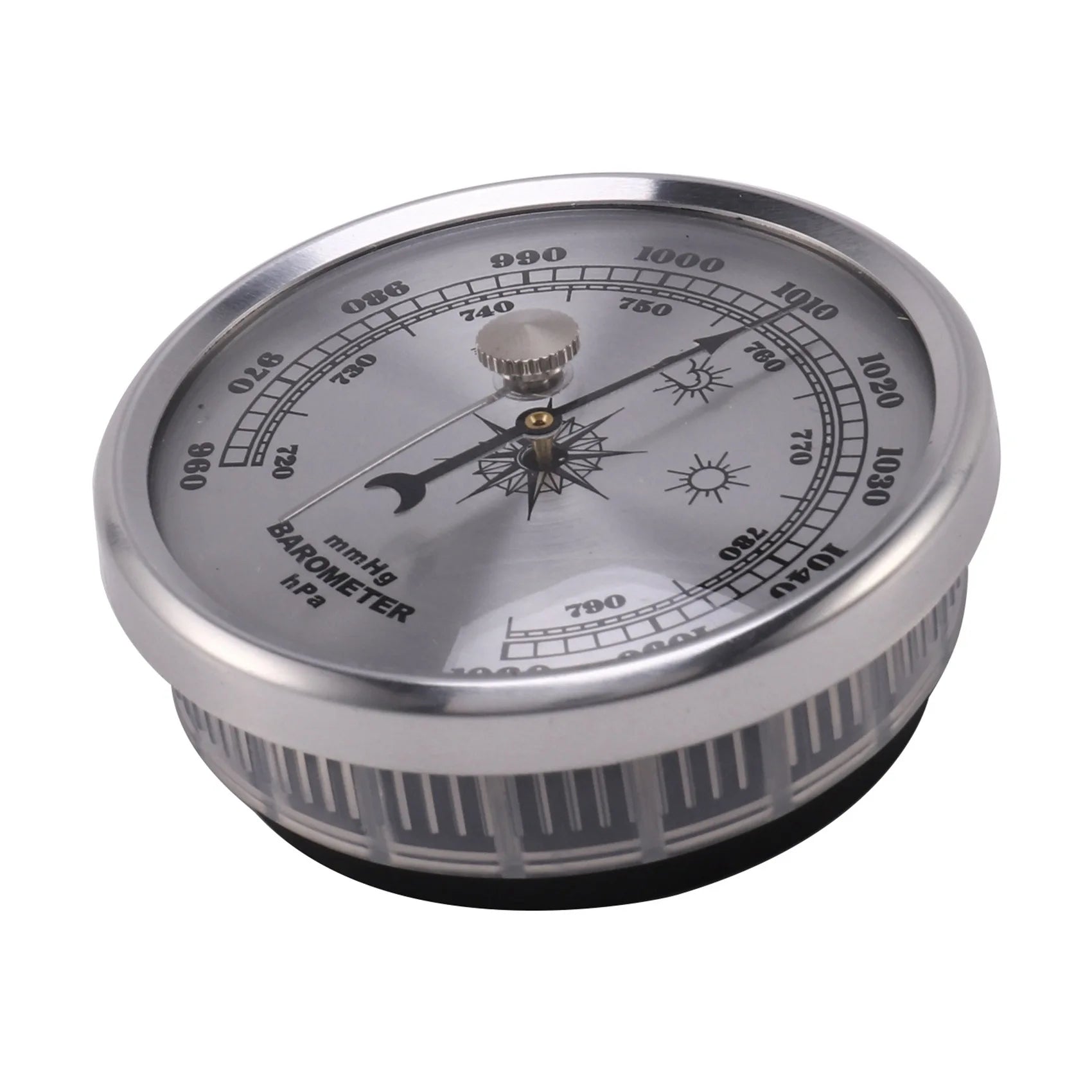 A36T-5X For Home Pressure Gauge Weather Station Metal Wall Hanging Barometer Atmospheric Multifunction Thermometer Hygrometer Peaceful Pleasures Health and Wellness
