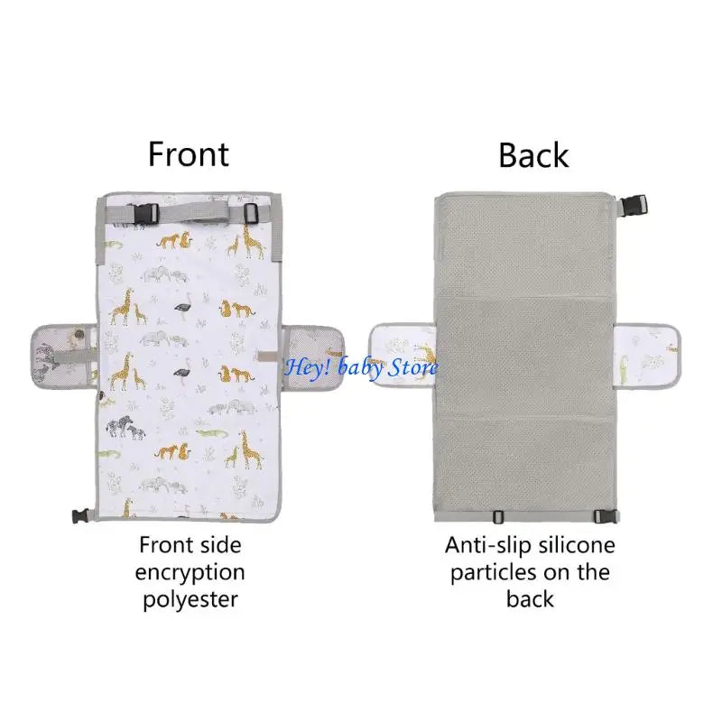 Kids Foldable Airplane Seat Extender & Footrest Pad for Travel