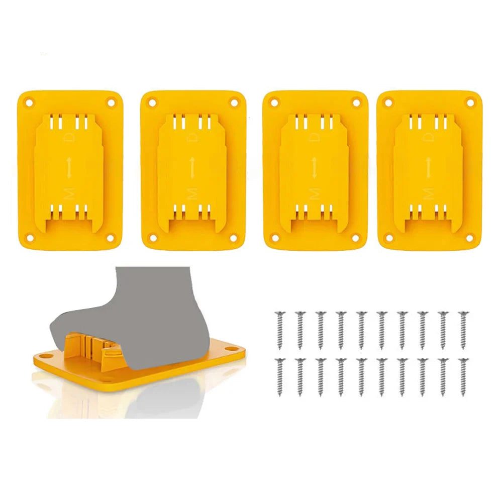 Wall Mount Drill Holder Rack for 12V–20V Power Tools | 3/8/12 Pack