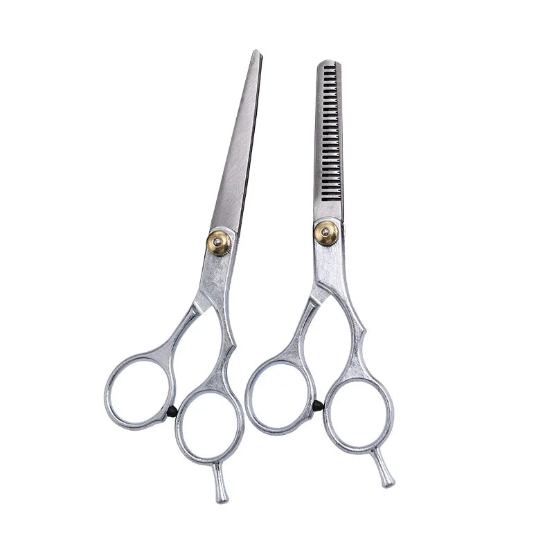 Stainless Steel Scissors for Hair Thinning and Cutting Clipper 6 inches Hairdressing Products Haircut Trim Hairs Cutting Barber Peaceful Pleasures Health and Wellness