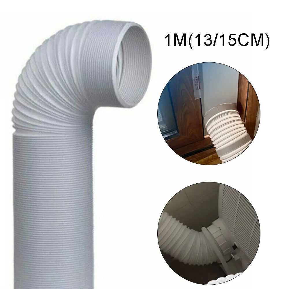 130 Universal Duct Extension Pipe Extra Long Air Conditioner Exhaust