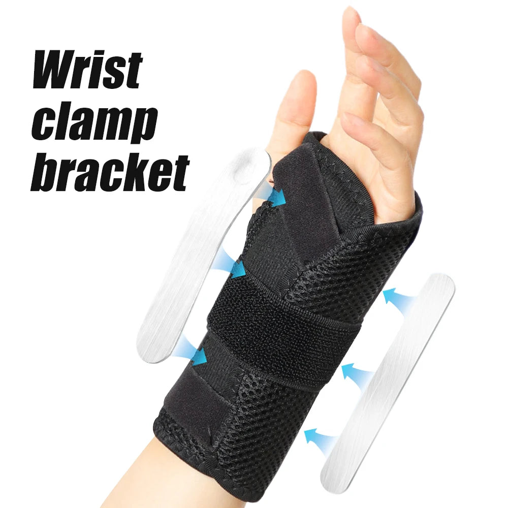 1PC Wrist Brace for Carpal Tunnel Relief – Doctor-Developed Night Support with 2 Splints, Adjustable Compression for Arthritis Peaceful Pleasures Health and Wellness