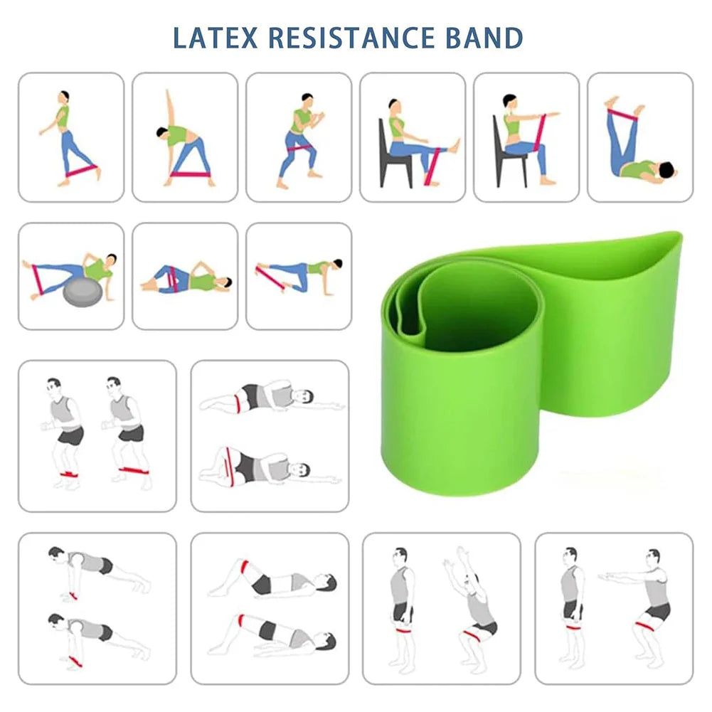 11-Piece Yoga & Pilates Set – Rings, Ball & Resistance Bands