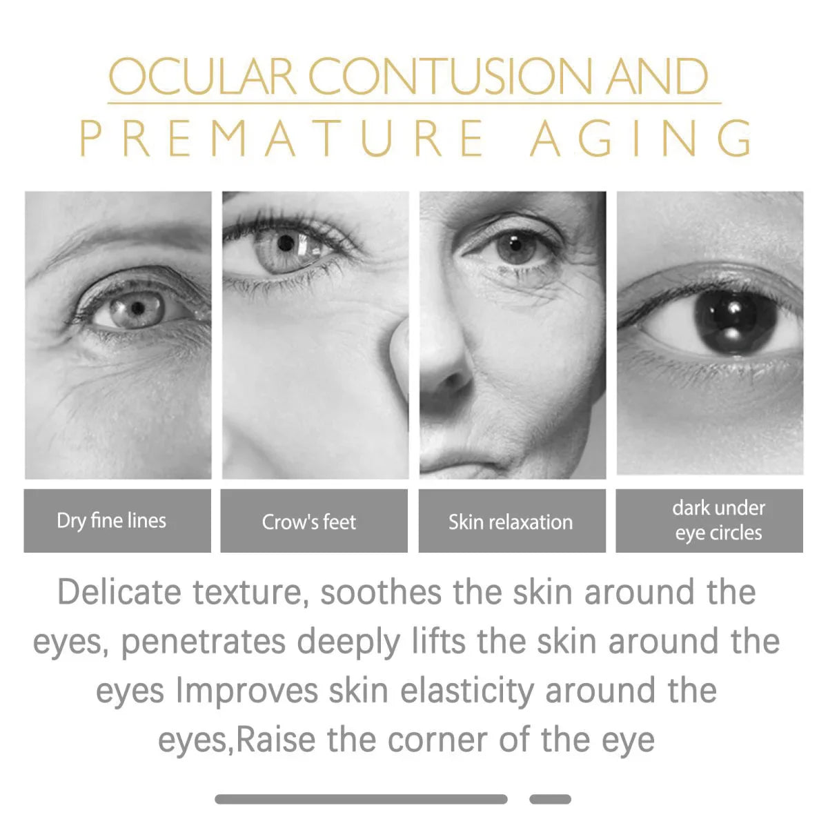 TRSTAY Vitamin E Eye Essence – Brighten & Smooth Eye Area